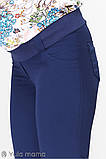 Літні завужені брюки для вагітних AVA TR-29.031 темно-сині, фото 4