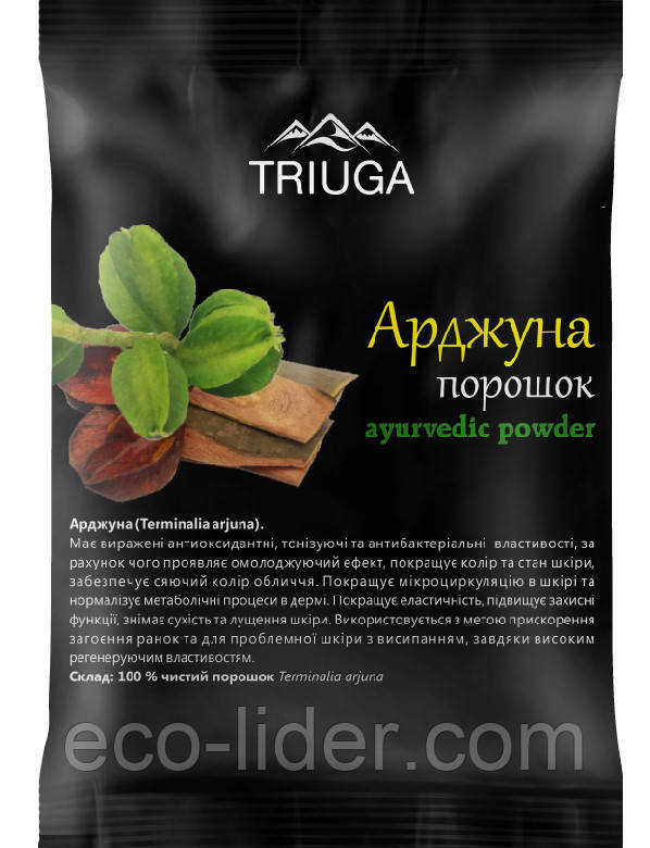 Арджуна порошок 50 грам, Triuga, фото 1