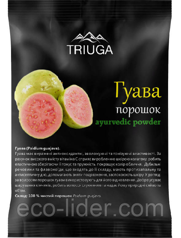 Гуава порошок 50 грамм, Triuga