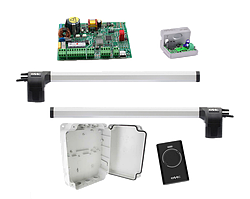 Автоматика для розпашних воріт FAAC 412 (стулка від 1,8 м. - без кожуха до 3м)