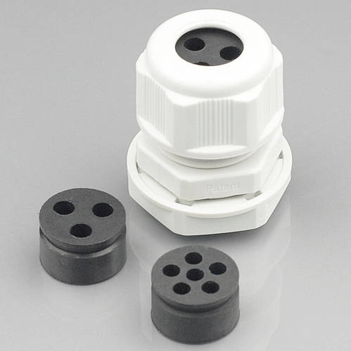 Купить Пластиковый кабельный ввод на несколько кабелей PG16 Beisit ...