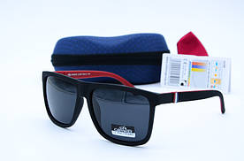 Сонцезахисні окуляри чоловічі Клабер 5052 чорне червоні