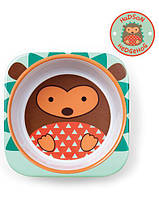 Тарелка для малыша Skip Hop Zoo Little Kid Bowl, Hedgehog! США!