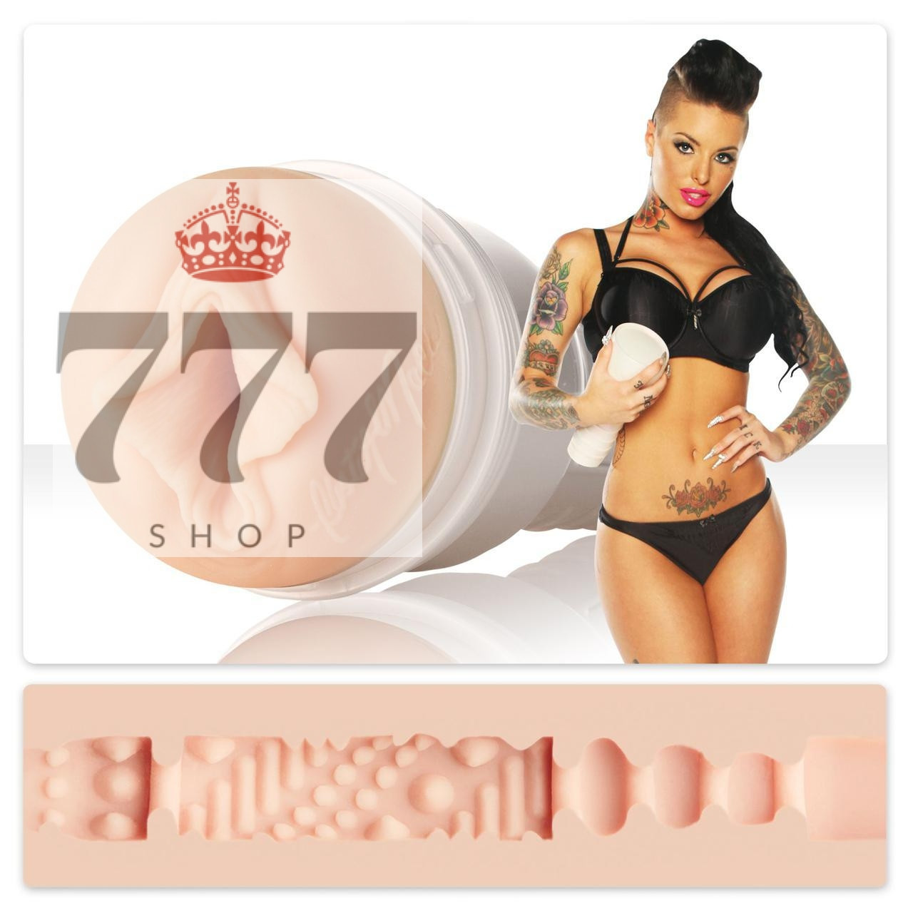 Мастурбатор Fleshlight Girls: Christy Mack - Attack, зі зліпка вагіни, дуже ніжний 777Shop.com.ua