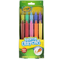 Crayola, Карандаши для ванной, 3+, 10 мелков для ванны