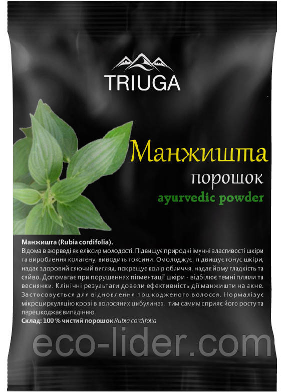 Манжишта порошок 50 грам, Triuga, фото 1