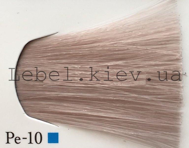 Lebel Materia 3D Фарба для волосся, 80 г колір Pe-10 (яскравий блондин перламутровий)