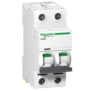 Автоматичний вимикач iC60H 2P 50A C Schneider Electric (A9F89250)