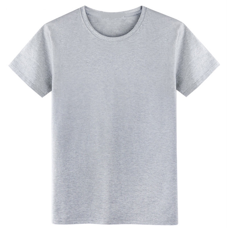 Чоловіча футболка 100% Бавовна Марка "COSTOM" Арт.1821 (сіра)