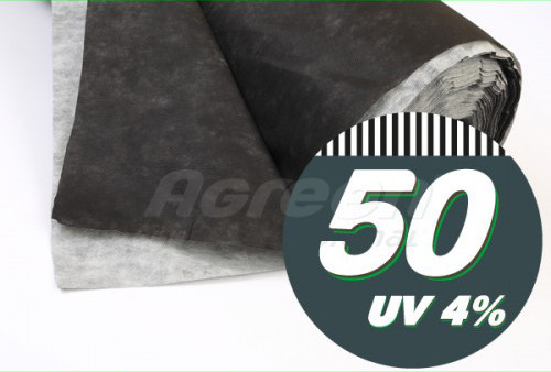 Чорно-біле агроволокно «Agreen» (1.07х50 м рулон) для мульчування, оригінал