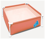 Дитячий квадратний басейн, розмір 122х122х30,5 см, фото 2