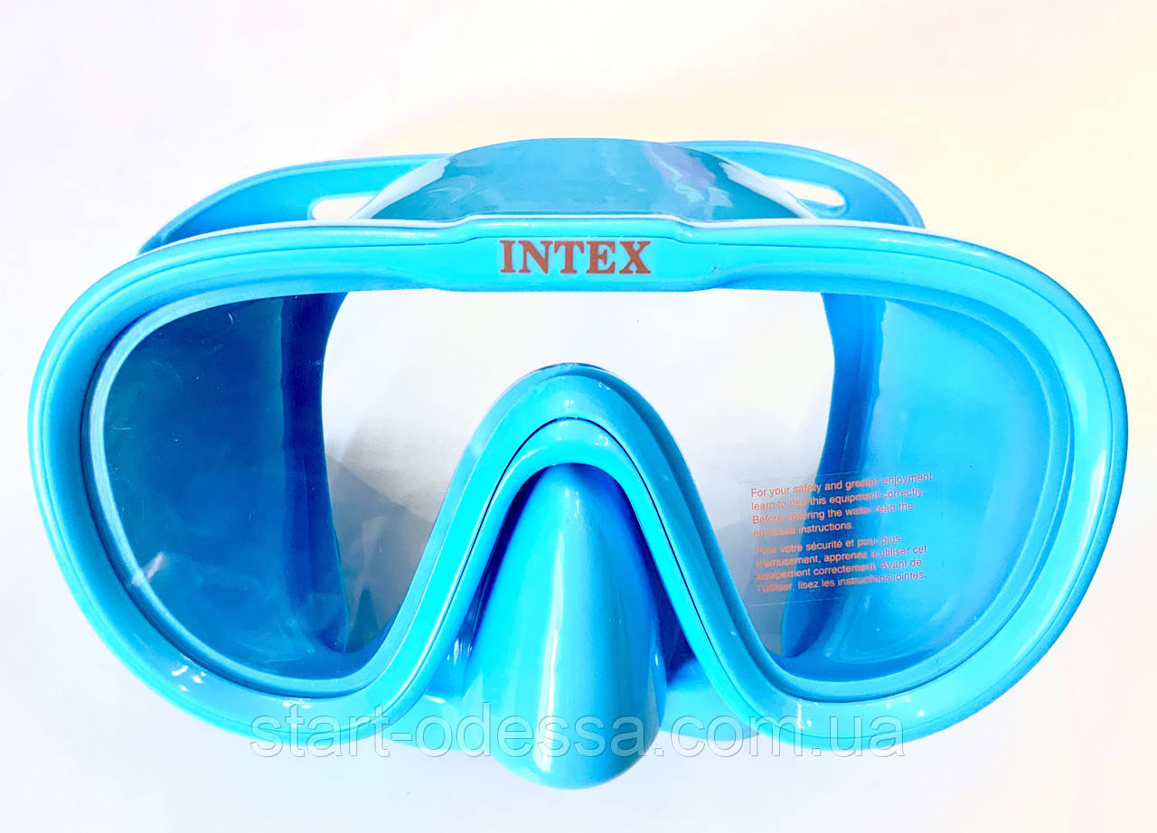 Маска для плавания силиконовая INTEX - фото 4 - id-p680035643