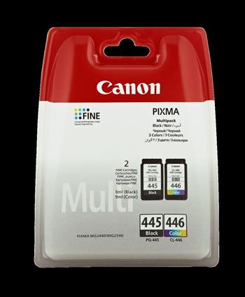 КАРТРИДЖ CANON PG-445+CL-446 MULTIPACK (BLACK+COLOUR) 8283B004