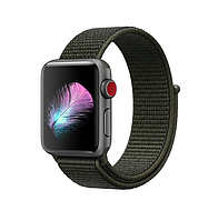 Ремешок для Apple Watch 38/40mm Nylon Sport Loop olive