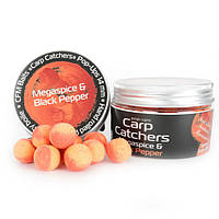 Бойлы pop-up Carp Catchers Megaspice&Black Pepper Ø10мм, 35шт