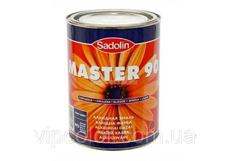 Sadolin MASTER 90 Білий BW 2,5 л глянсова емаль універсальна, фото 1