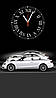 Часы настенные стеклянные "Audi A5 Coupe", фото 2