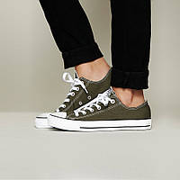 Кеди Converse - Classic Chuck Taylor All Star Low / Brown White оригінал