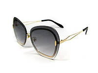 Большие модные очки солнцезащитные женские V. Beckham