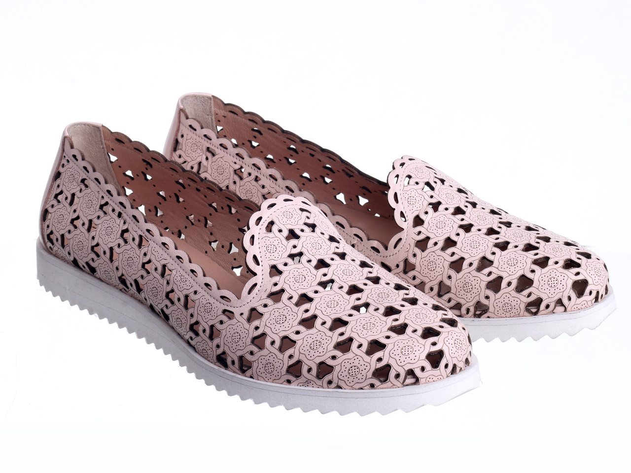 Мокасини Etor 4524-3010 пудра, фото 1