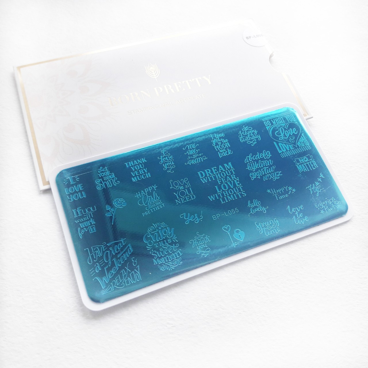 Пластина для стемпінгу Born Pretty BPL-055