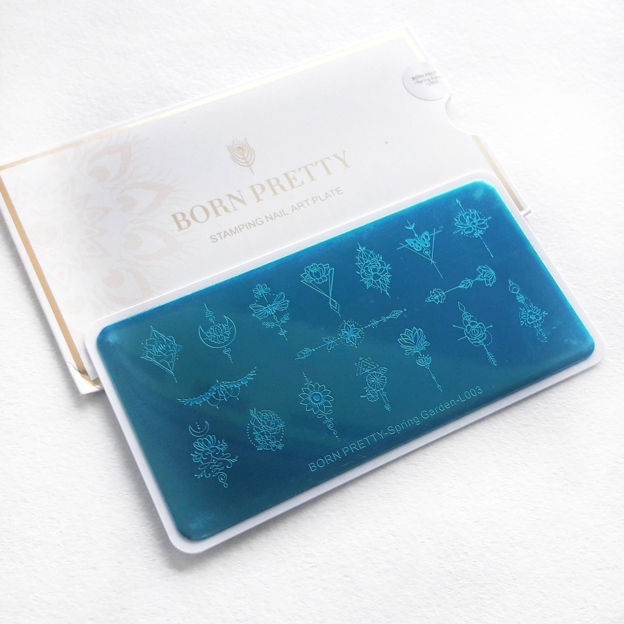 Пластина для стемпінгу Born Pretty Spring Garden L003
