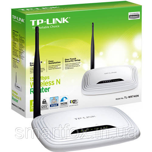 Маршрутизатор TP-LINK TL-WR740N (ID#90359683), Цена: 871.