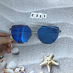 Окуляри жіночі з синіми лінзами, фото 6