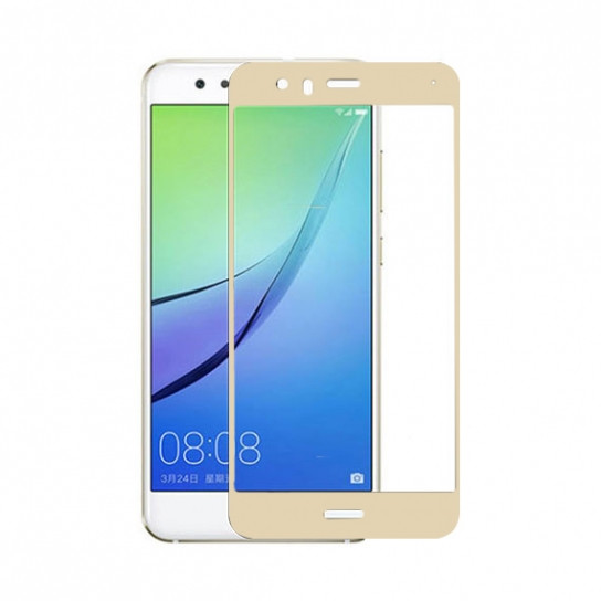 3D скло для Huawei Nova 2 (PIC-LX9) на весь екран Gold