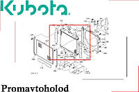 Радиатор Kubota B3000 /// 6C230-58520