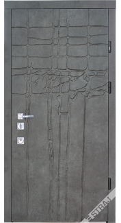 Двері квартирні, STRAJ, модель Stone, комплектація Standard Securemme, коробка 130 мм, фото 2