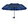 Жіноча парасолька напівавтомат Bellissimo із золотистим візерунком на склепінні на 10 спиць, блакитний, 018308-2, фото 4