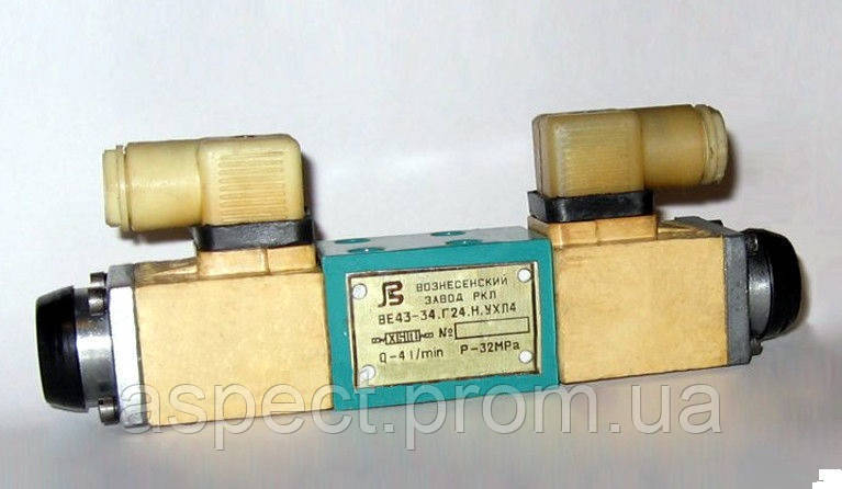 Гідророзподільник ВЕ43 574А, ВЕ43 754А, ВЕ43 573, ВЕ43 24, ВЕ43 34, ВЕ43 54, фото 1