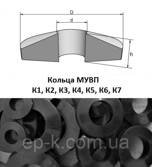 Кільце МУВП К1 (10*19*5)