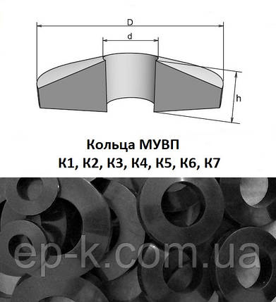 Кільце МУВП К1 (10*19*5), фото 2