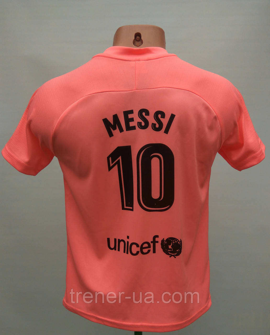 Футбольна форма дитяча Barcelona Messi 2018-19 рожева