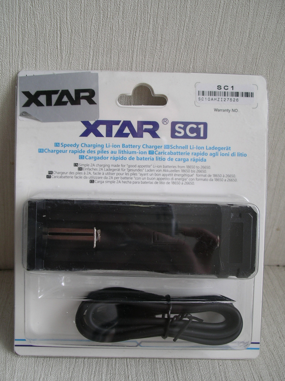 Зарядний пристрій XTAR SC1