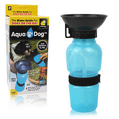 Поїлка для собак ручна пляшка 550 мл Aqua Dog 149802