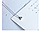 Срібна підвіска ланцюжок з кулоном Геометричний Трикутник в стилі Мінімалізм, фото 2