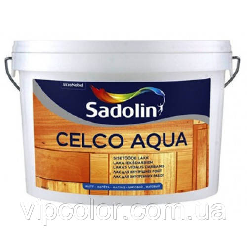 Sadolin Celco Aqua 2,5 л лак для дерев'яних поверхонь Глянцевий 70