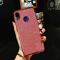 Чохол блискучий для Huawei P20 Lite Рожевий обідок