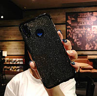 Чохол блискучий для Huawei P Smart Plus Чорний обідок 