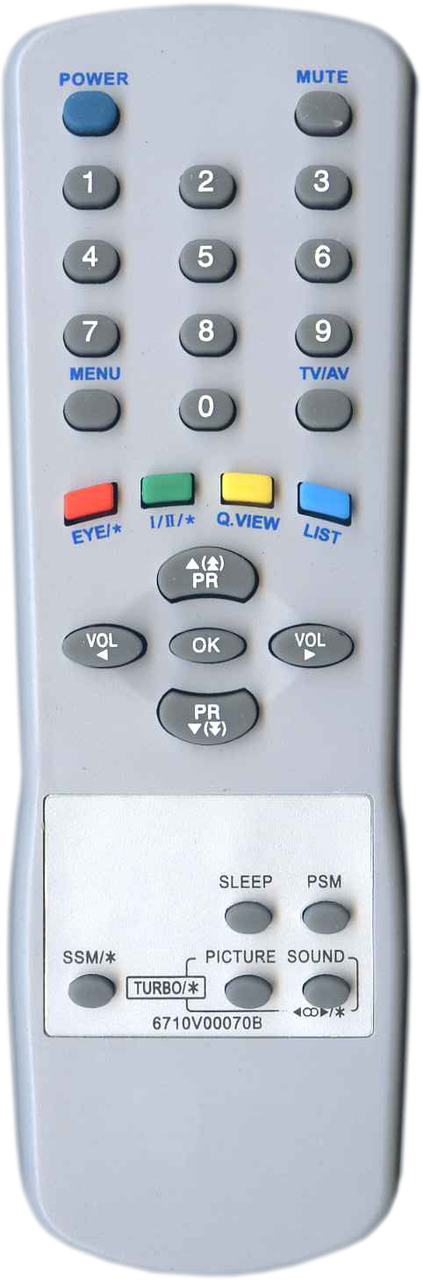 Пульт для LG 6710V00070B