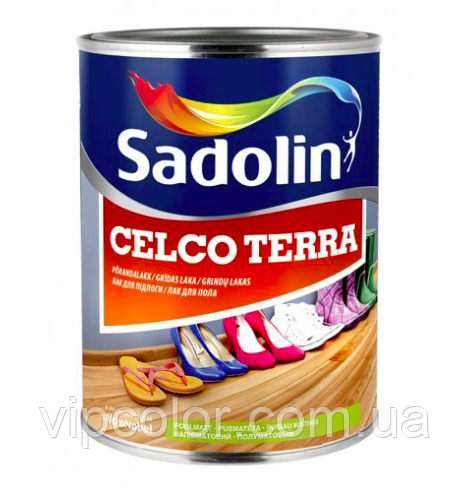 Sadolin Celco Terra 2,5 л лак для підлоги 20 Напівматовий, фото 1
