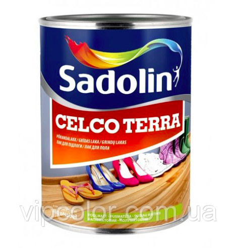 Sadolin Celco Terra 2,5 л лак для підлоги 20 Напівматовий