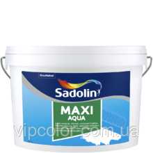 Sadolin AQUA MAXI 2,5 л вологостійка дрібнозерниста шпаклівка легка, фото 1