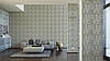 Стереоскопічні дизайнерські шпалери 327034 креативні 3д пазли світло сірого кольору під бетон з ілюзією обсягу, фото 3