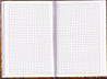 Блокнот А5 тв.обкл. 96 арк. клітинка "Украина" тиснення, фото 4