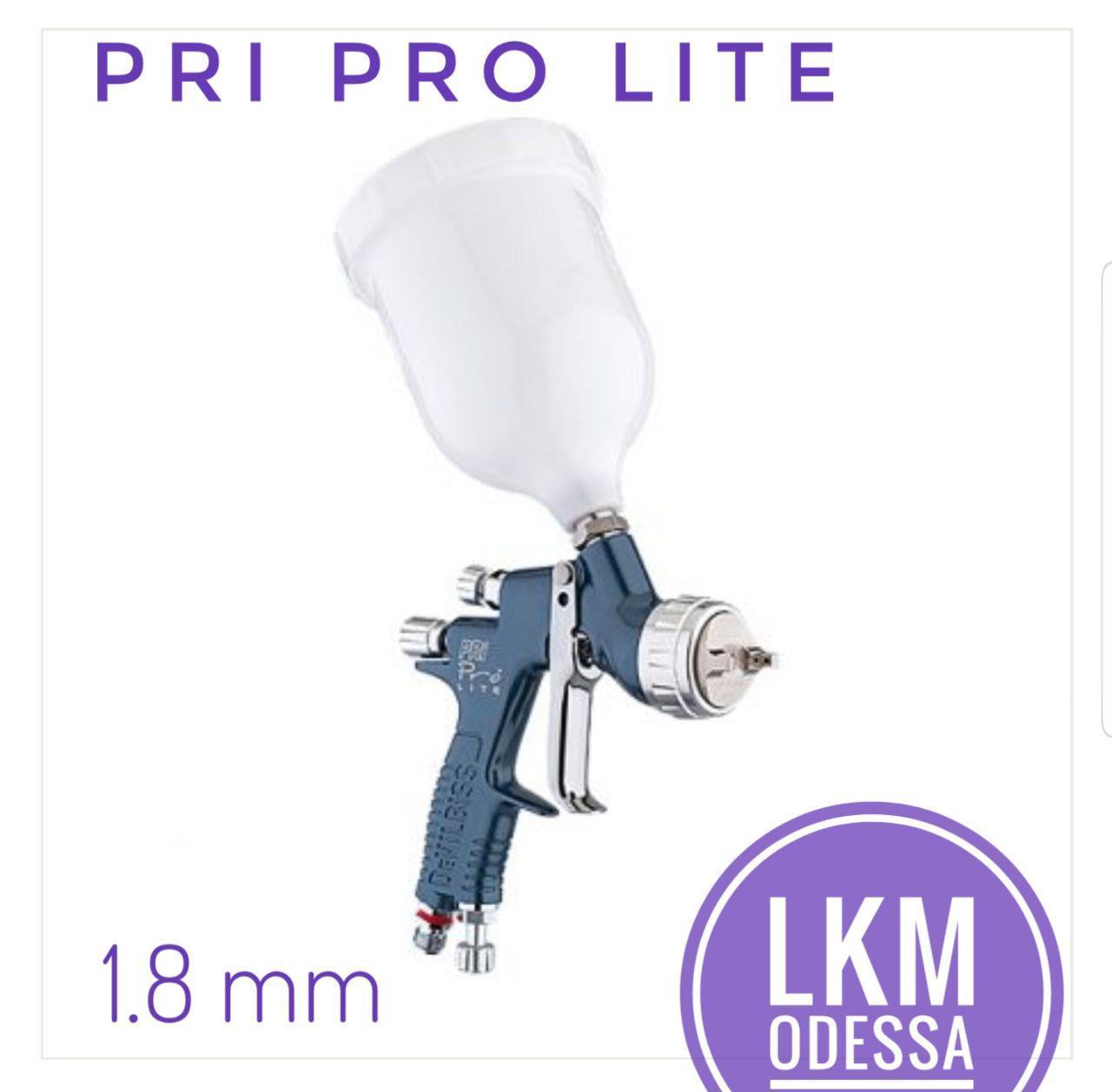 Краскопульт Devilbiss PRiPro LITE GPR10 (1,6 мм) под грунт: продажа ...