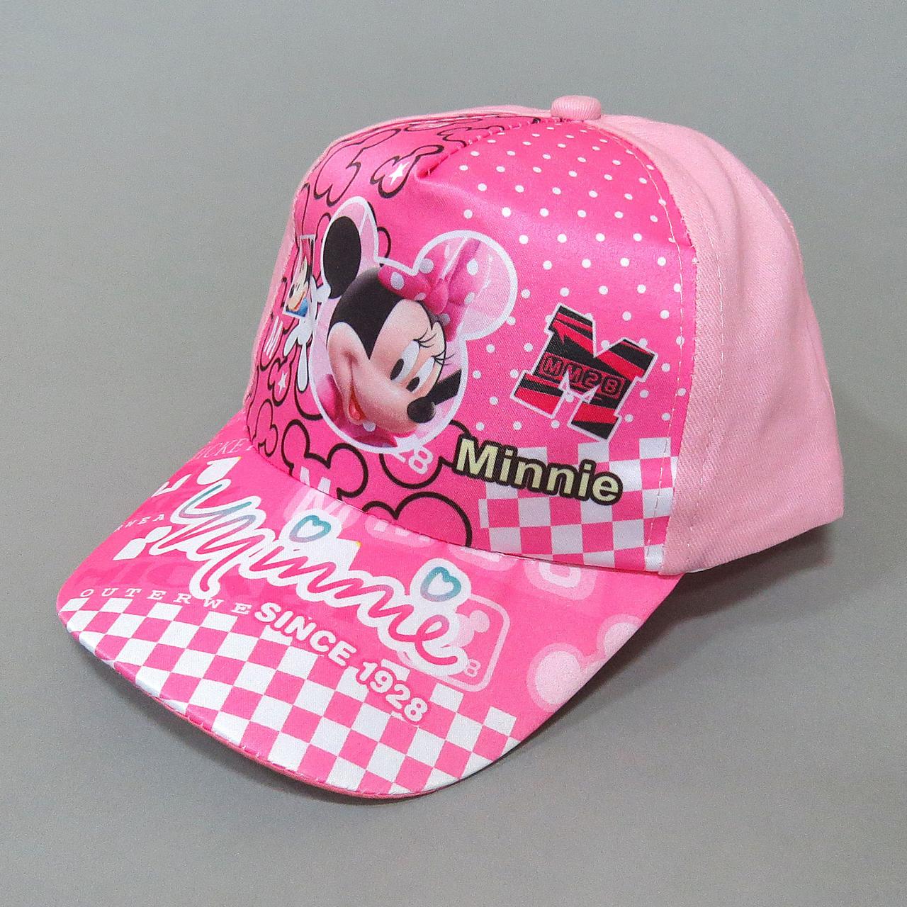 Кепка Minnie Mouse для дівчинки. 50-52 см, фото 1